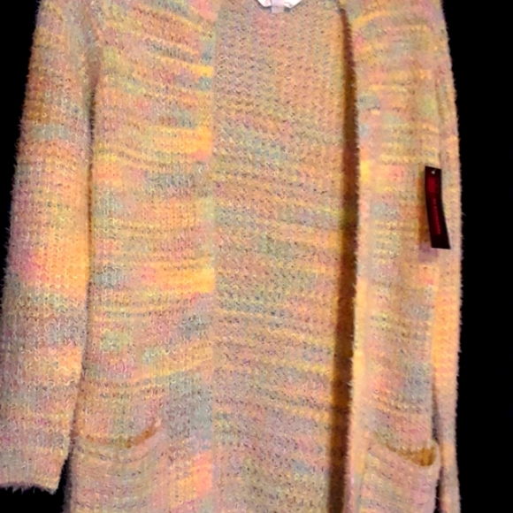 Brand new fuzzy hooded cardigan medium large xxl - Picture 4 of 4